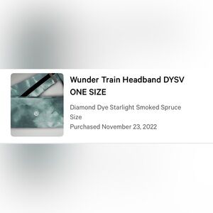 lululemon Wunder Train Headband in Smoked Spruce (Green)